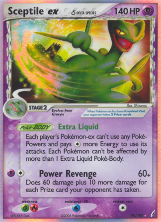 Sceptile ex δ 96 / 100