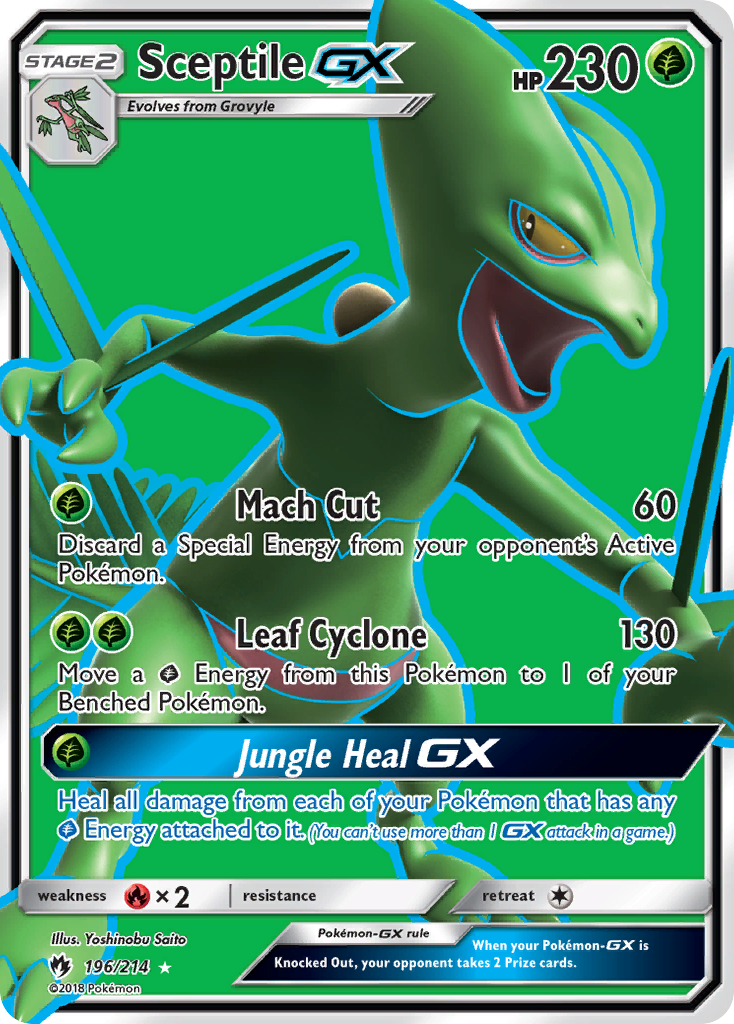 Sceptile-GX 196 / 214