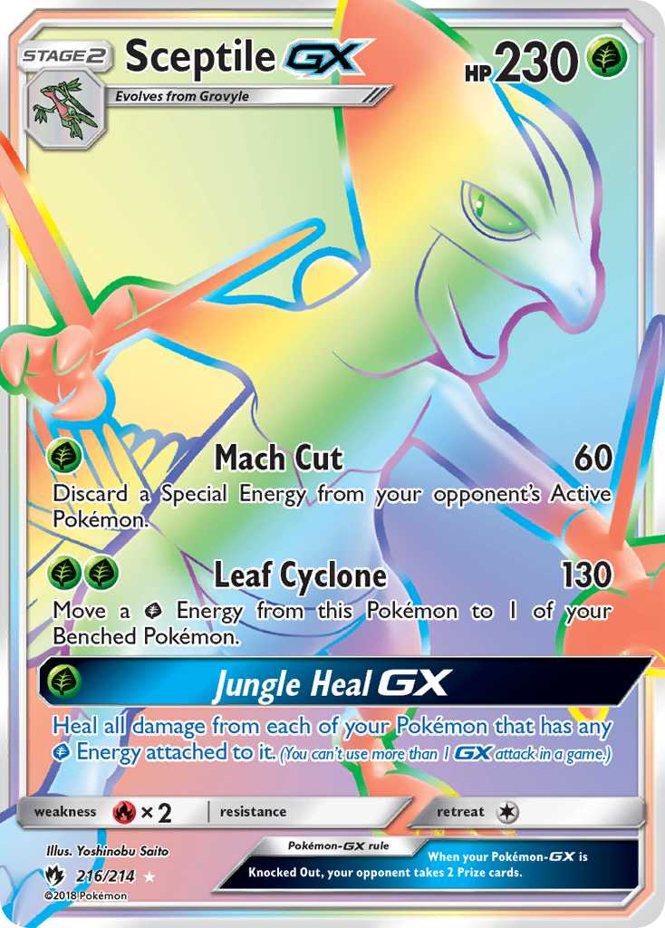 Sceptile-GX 216 / 214
