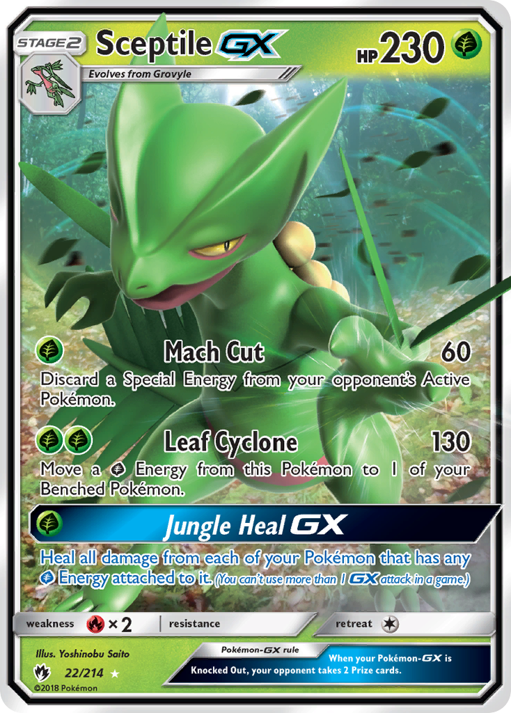Sceptile-GX 22 / 214