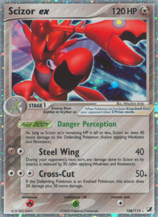 Scizor ex 108 / 115