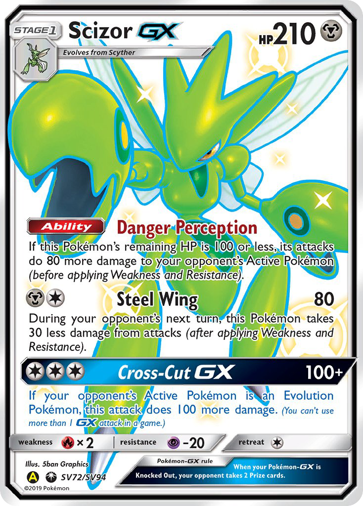 Scizor-GX SV72 / 68