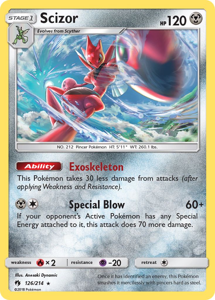 Scizor 126 / 214