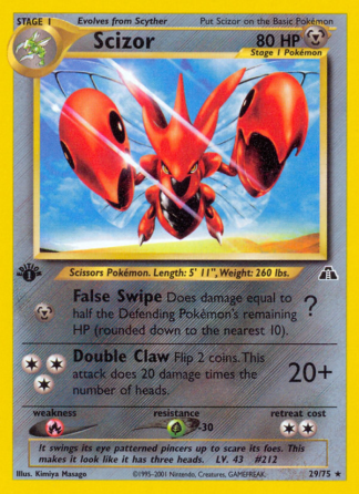 Scizor 29 / 75