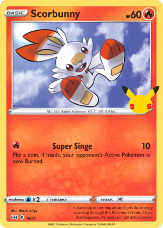 Scorbunny 16 / 25