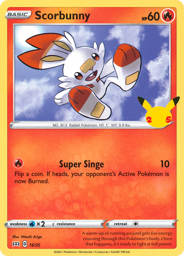 Scorbunny 16 / 25