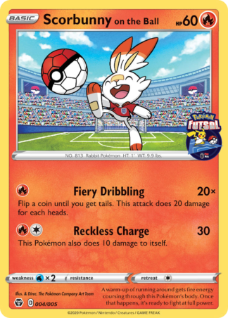Scorbunny on the Ball 4 / 5