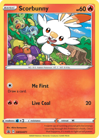Scorbunny SWSH071 / 307