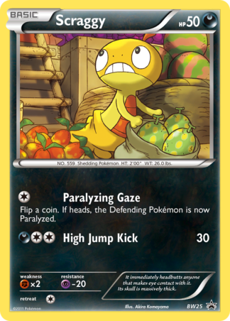 Scraggy BW25 / 101