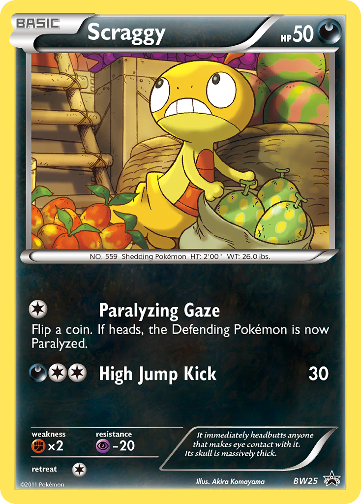 Scraggy BW25 / 101