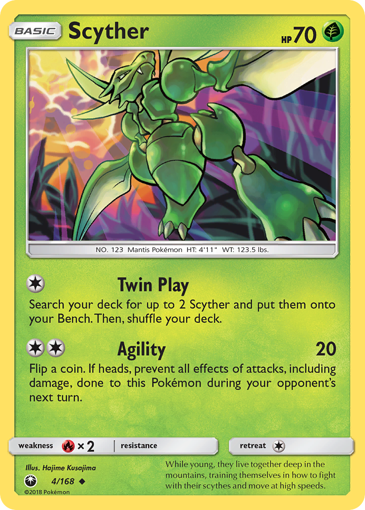 Scyther 4 / 168