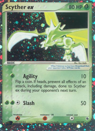 Scyther ex 102 / 109