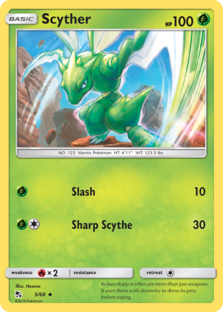Scyther 5 / 68