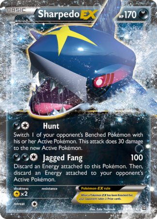 Sharpedo-EX 91 / 160