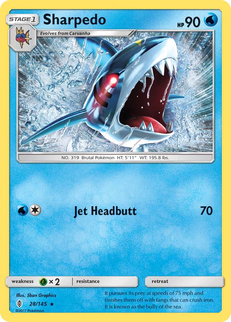 Sharpedo 28 / 145