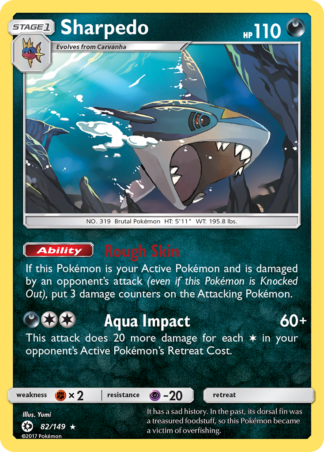 Sharpedo 82 / 149
