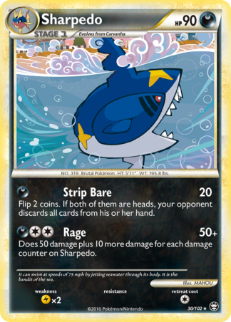 Sharpedo 30 / 102
