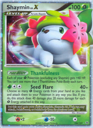 Shaymin LV.X 126 / 127