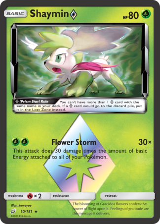 Shaymin ◇ 10 / 181
