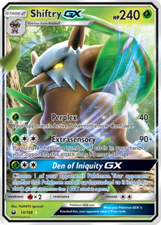 Shiftry-GX 14 / 168