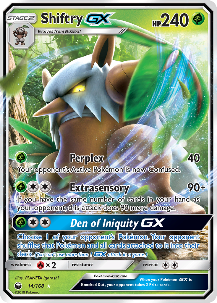 Shiftry-GX 14 / 168