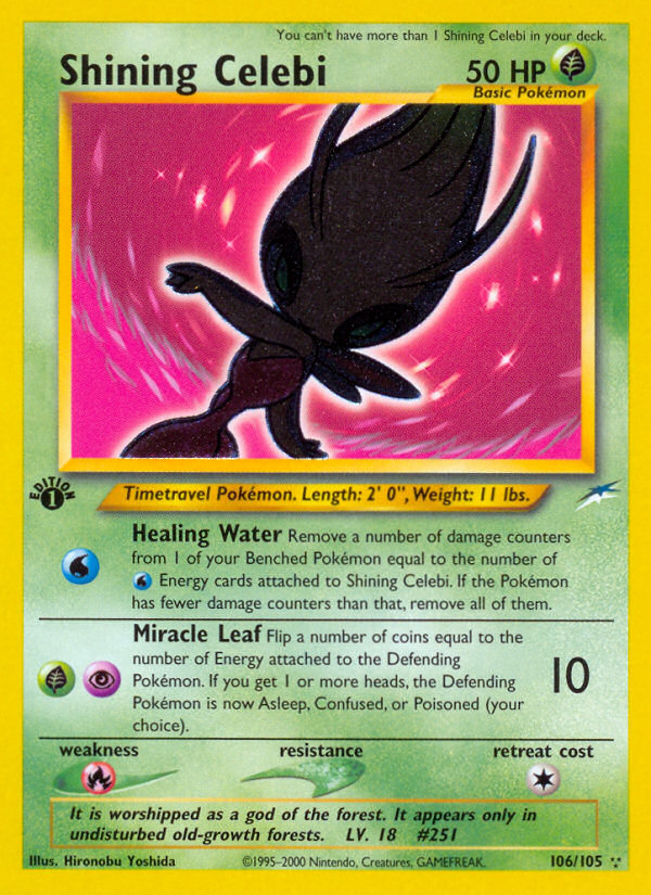 Shining Celebi 106 / 105