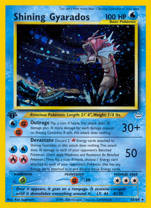 Shining Gyarados 65 / 64