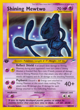 Shining Mewtwo 109 / 105
