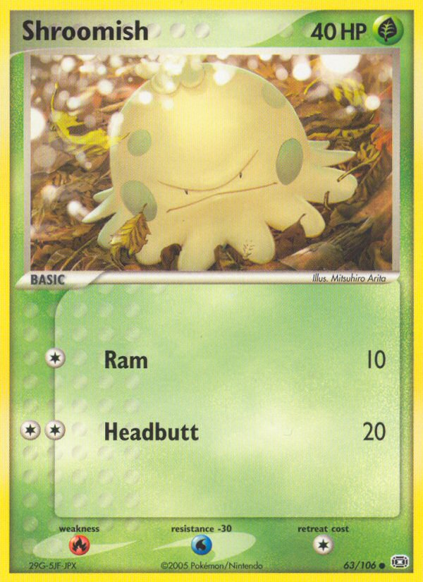 Shroomish 63 / 106
