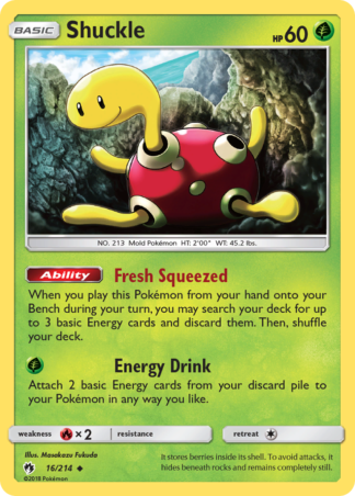 Shuckle 16 / 214