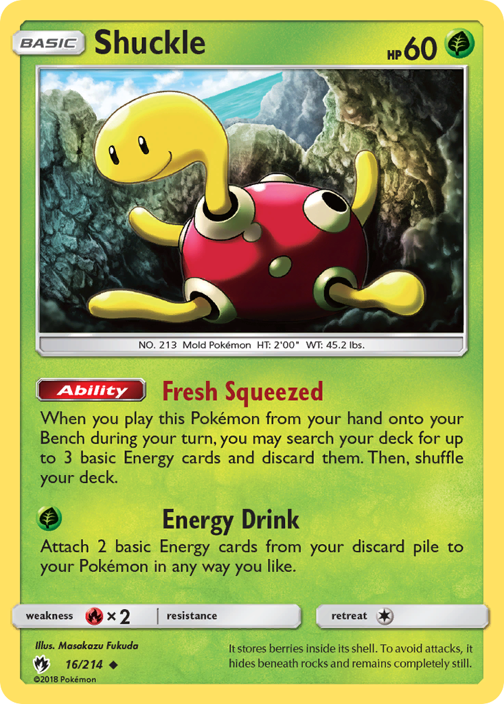Shuckle 16 / 214
