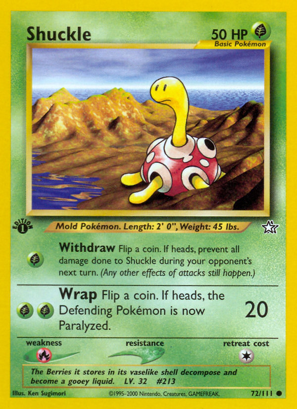 Shuckle 72 / 111