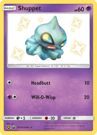 Shuppet SV16 / 68