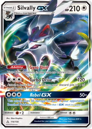 Silvally-GX 116 / 156