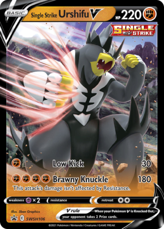Single Strike Urshifu V SWSH106 / 307