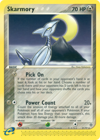 Skarmory 21 / 97