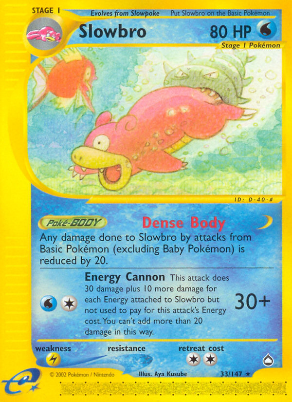 Slowbro 33 / 147