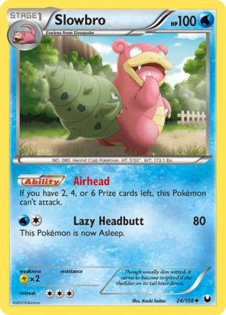 Slowbro 24 / 108