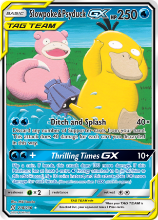 Slowpoke & Psyduck-GX 218 / 236