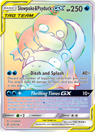 Slowpoke & Psyduck-GX 239 / 236