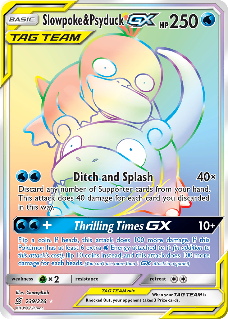 Slowpoke & Psyduck-GX 239 / 236