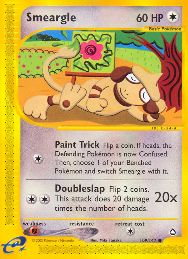 Smeargle 109 / 147