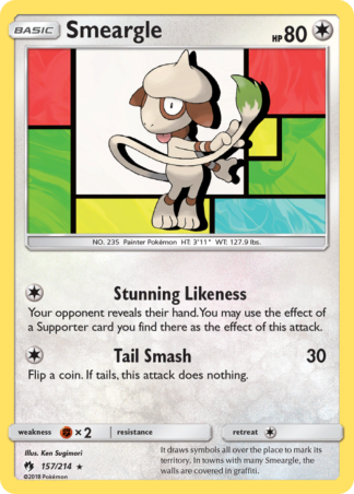 Smeargle 157 / 214