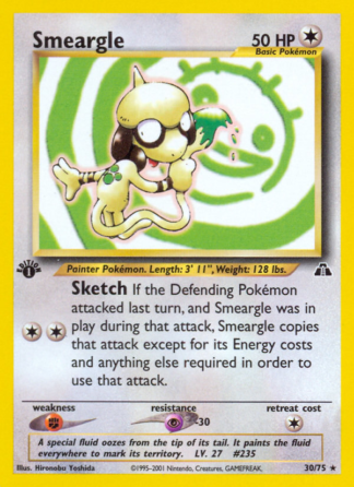 Smeargle 30 / 75