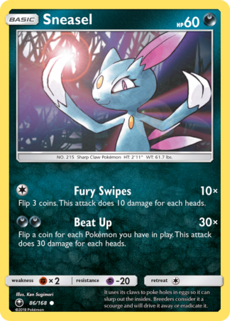 Sneasel 86 / 168