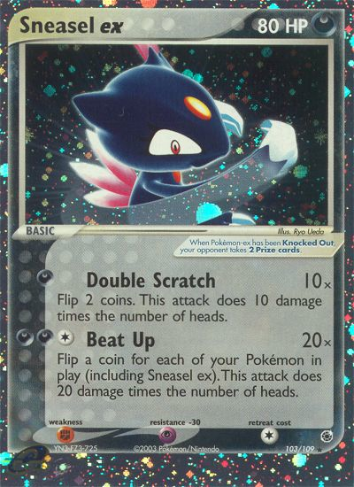 Sneasel ex 103 / 109