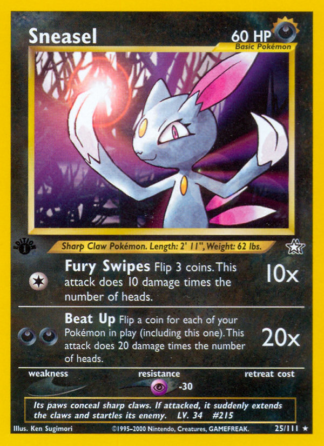 Sneasel 25 / 111
