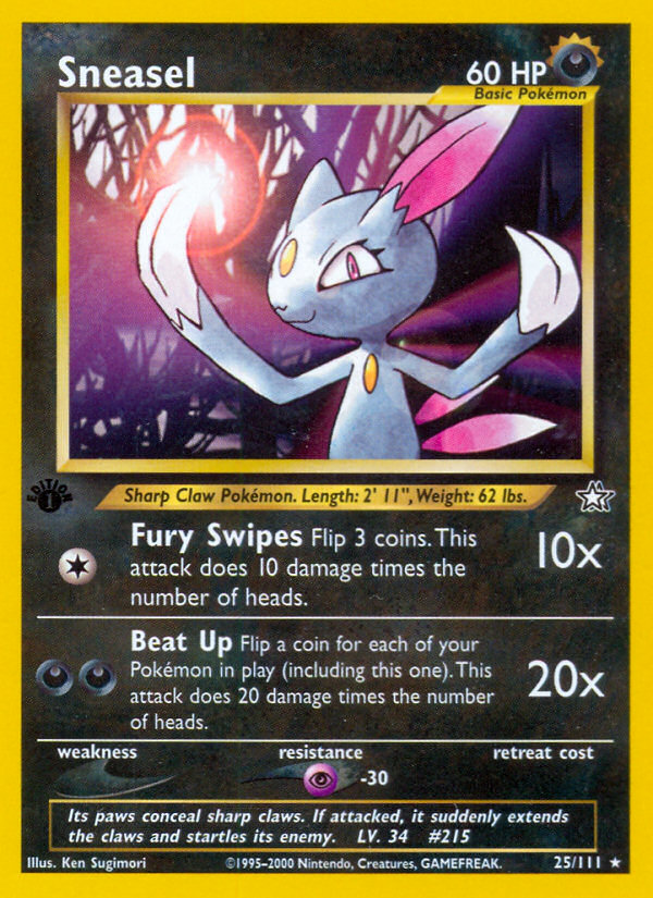 Sneasel 25 / 111