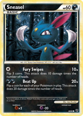 Sneasel 68 / 90