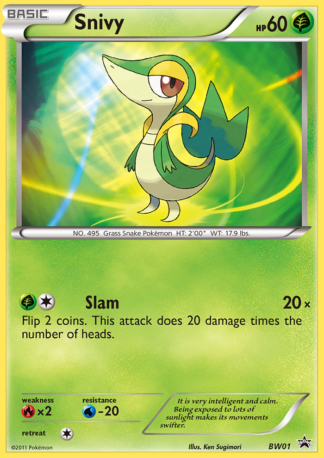 Snivy BW01 / 101